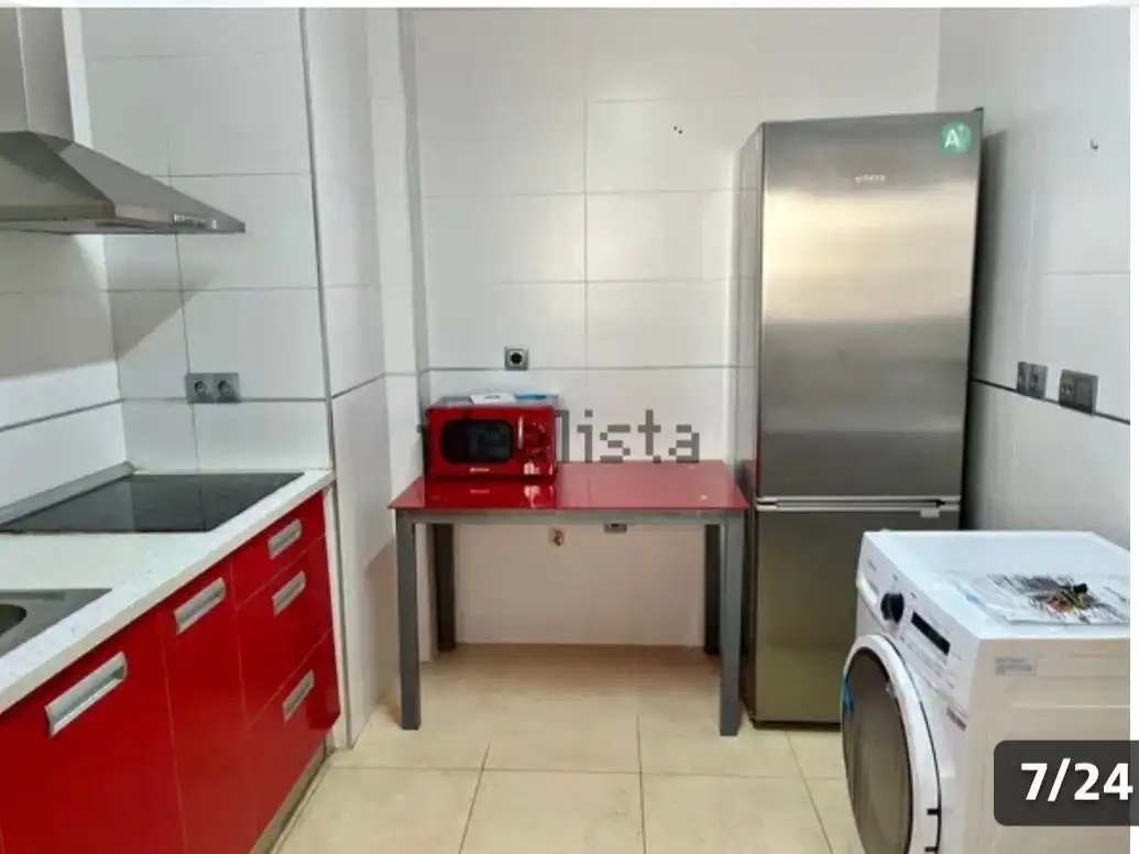 Piso en venta en Calle Sierra de Gádor, 1, Roquetas de Mar Cocina de Piso en venta en Roquetas de Mar con Aire acondicionado y Terraza