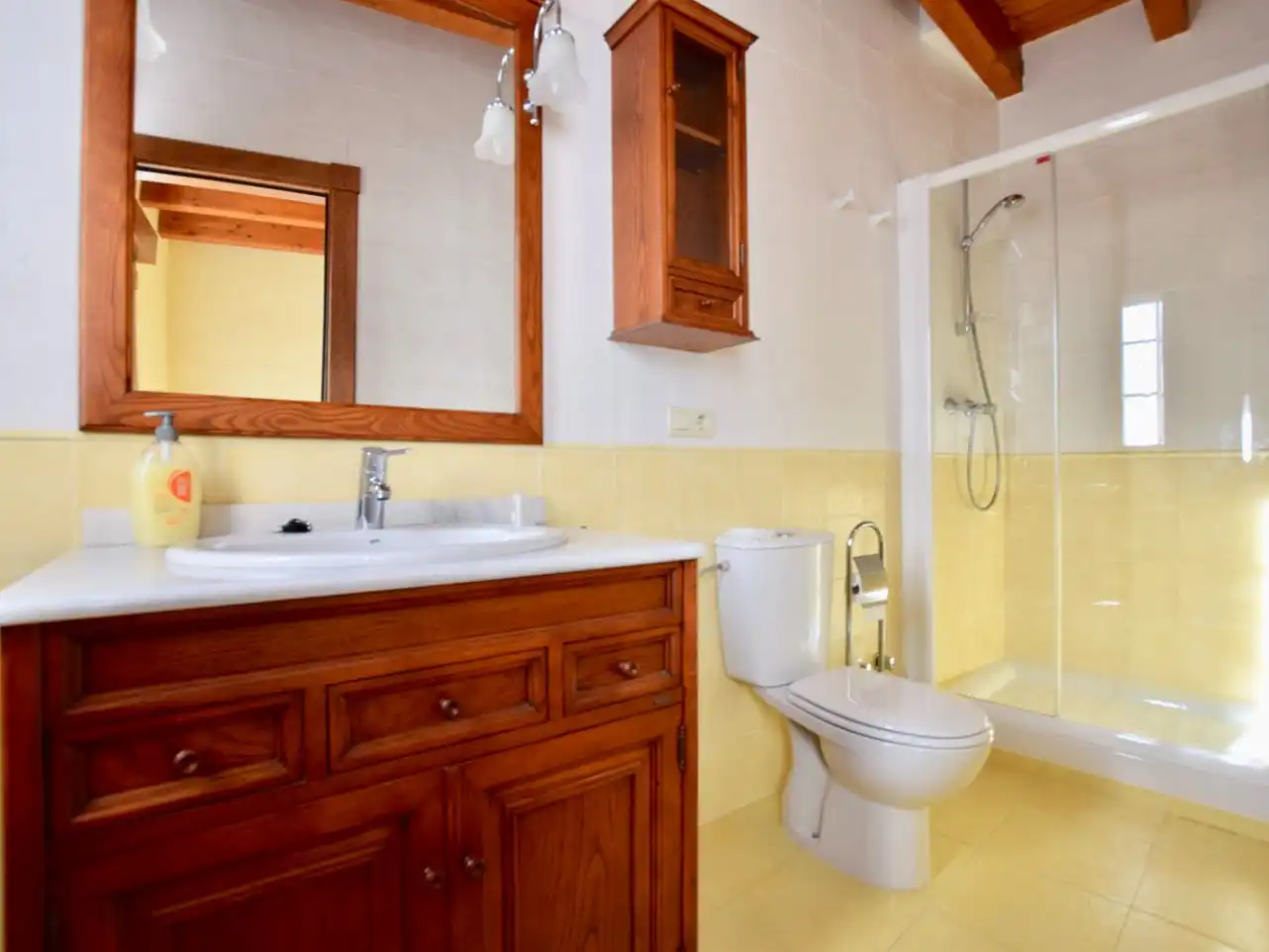 Bathroom of Houses for sale in Ciruelos de Cervera  with Heating, Terrace and Storage room