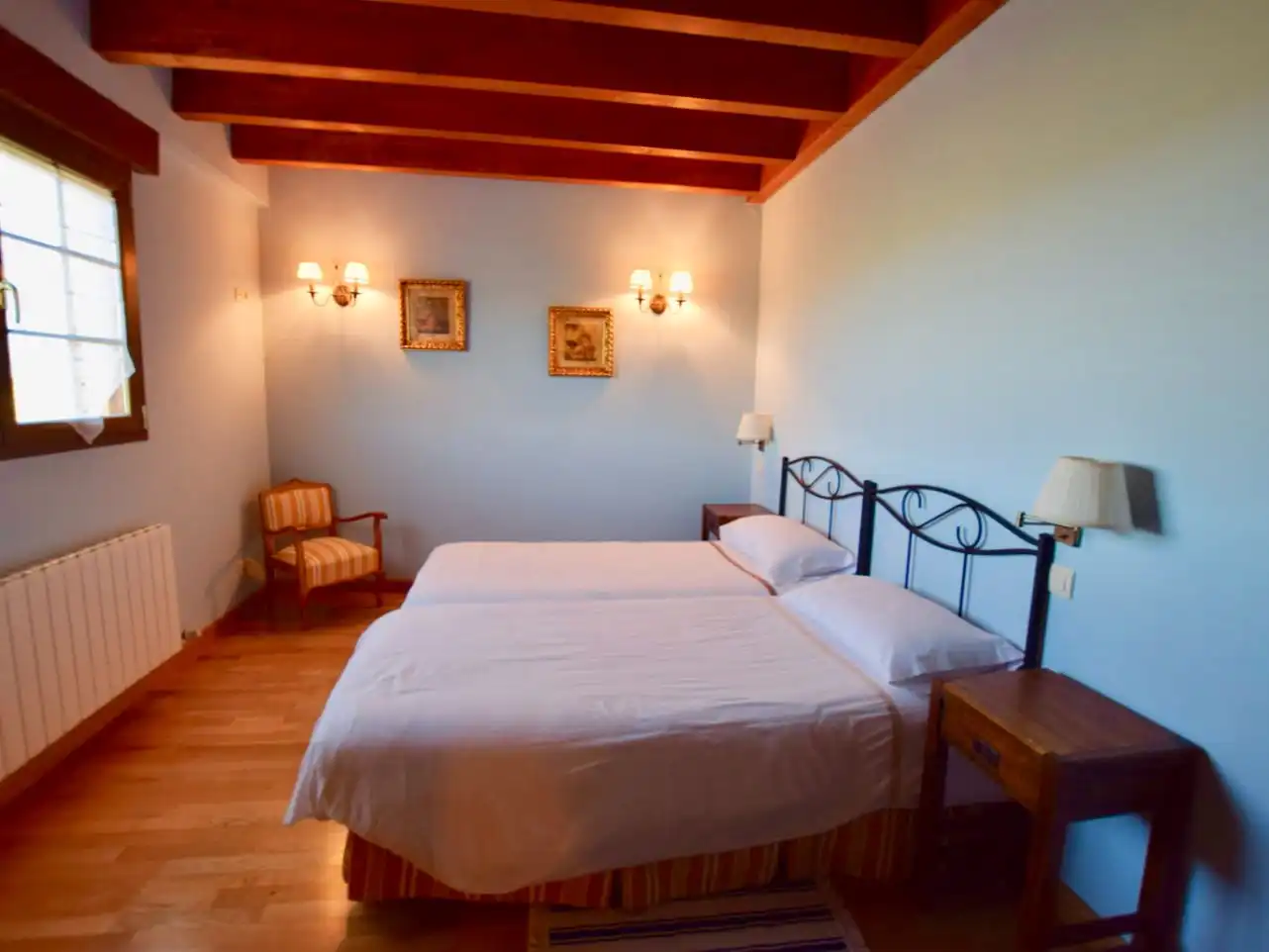 Bedroom of Houses for sale in Ciruelos de Cervera  with Heating, Terrace and Storage room