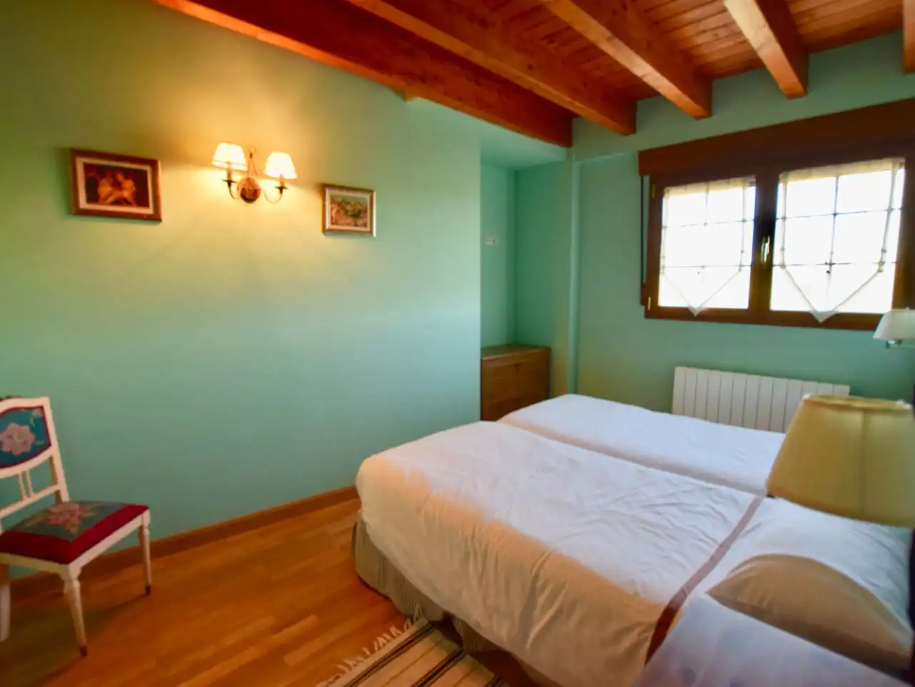 Bedroom of Houses for sale in Ciruelos de Cervera  with Heating, Terrace and Storage room