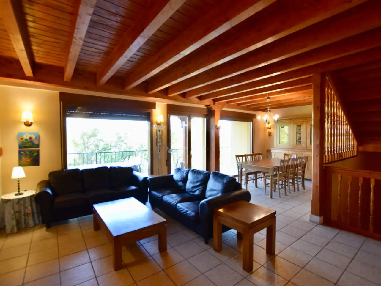Living room of Houses for sale in Ciruelos de Cervera  with Heating, Terrace and Storage room