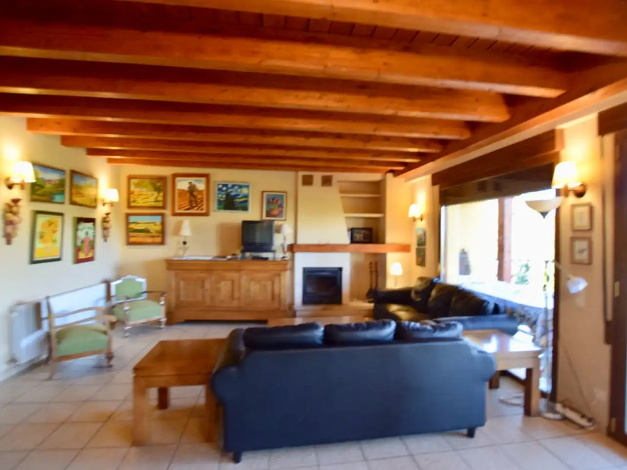 Living room of Houses for sale in Ciruelos de Cervera  with Heating, Terrace and Storage room