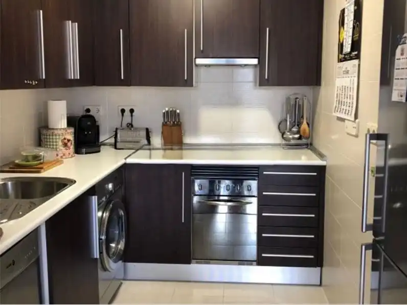 Piso de alquiler en Avenida del Euro, 18, PAU de Carabanchel Cocina de Piso de alquiler en Madrid Capital con Aire acondicionado y Piscina