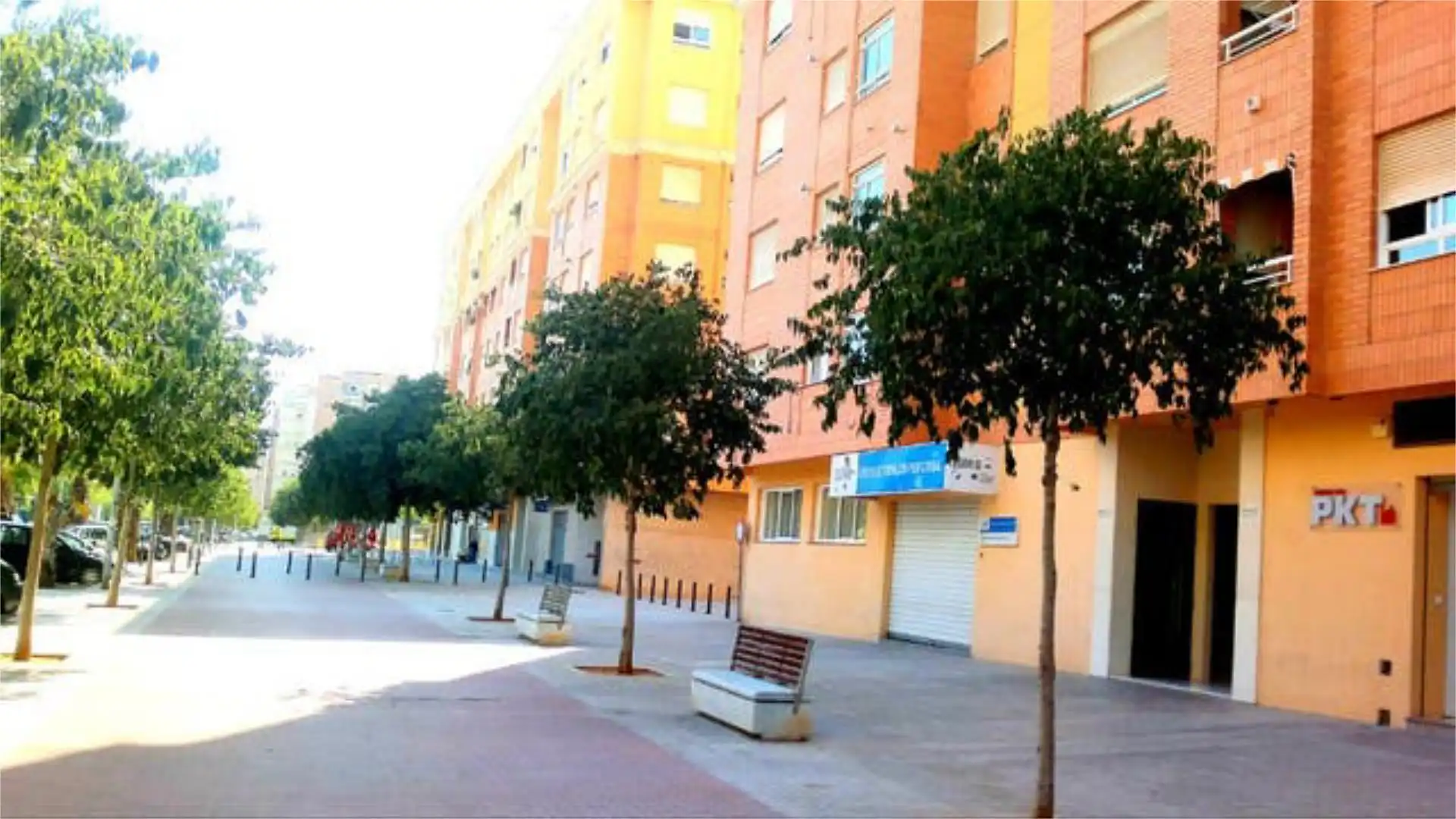 Vista exterior de Piso de alquiler en Villanueva de Castellón con Terraza y Amueblado