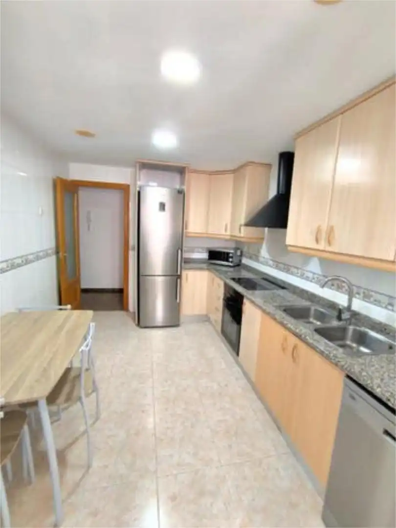 Cocina de Piso de alquiler en Villanueva de Castellón con Terraza y Amueblado