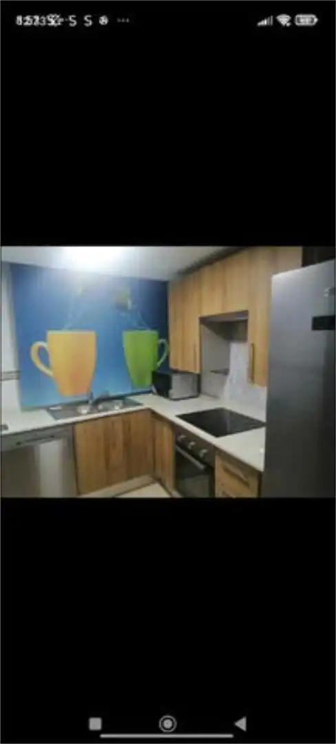 Cocina de Piso de alquiler en Águilas con Terraza, Piscina y Amueblado