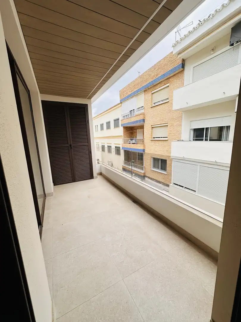 Flat for rent in Calle Troncón, 37, Puerto Deportivo Balcony of Flat for rent in Fuengirola with Air Conditioner, Heating and Terrace