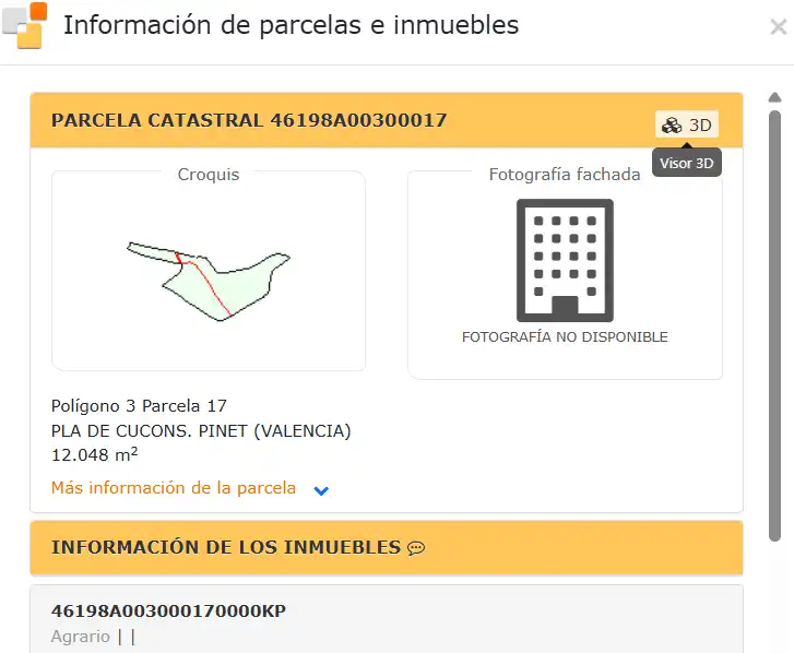 Land for sale in Calle San Pedro, 6, Pinet Land for sale in Pinet
