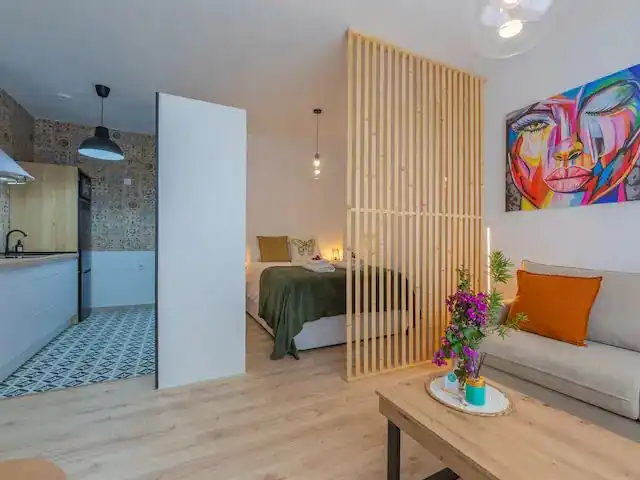 Schlafzimmer von Wohnung zur Miete in Tarifa mit Möbliert