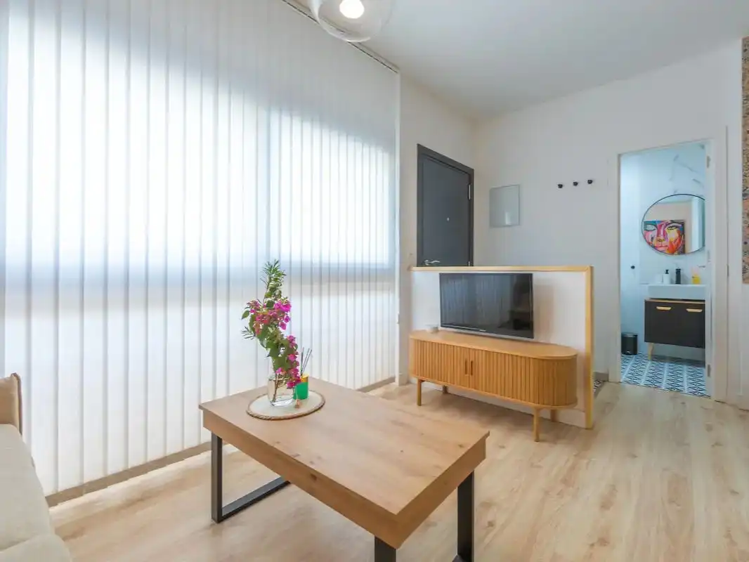 Wohnzimmer von Wohnung zur Miete in Tarifa mit Möbliert