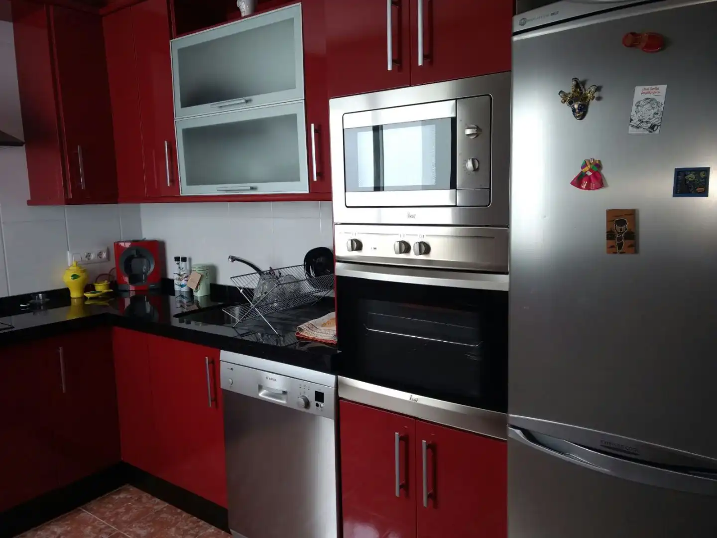 Kitchen of Flat for sale in Pedrera  with Air Conditioner, Heating and Terrace
