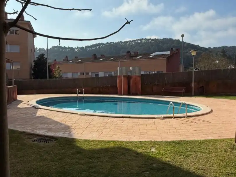 Flat for sale in Carrer Miquel Martí i Pol, 8, Sant Cebrià de Vallalta Swimming pool of Flat for sale in Sant Cebrià de Vallalta with Heating, Private garden and Terrace