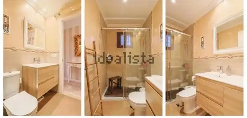 Detached homes for sale in Calle Huerta Palop, 45, Alcalá del Río Bathroom of Detached homes for sale in Alcalá del Río with Air Conditioner, Heating and Private garden
