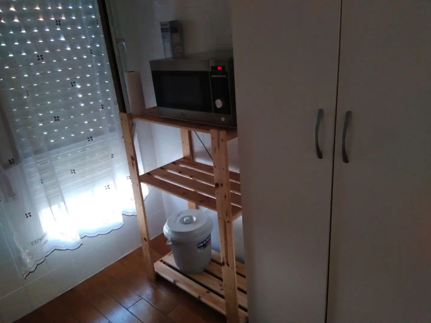 Kitchen of Flat for rent in Peñarroya-Pueblonuevo  with Air Conditioner, Heating and Parquet flooring