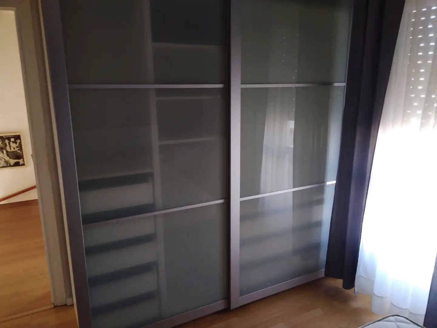 Bedroom of Flat for rent in Peñarroya-Pueblonuevo  with Air Conditioner, Heating and Parquet flooring