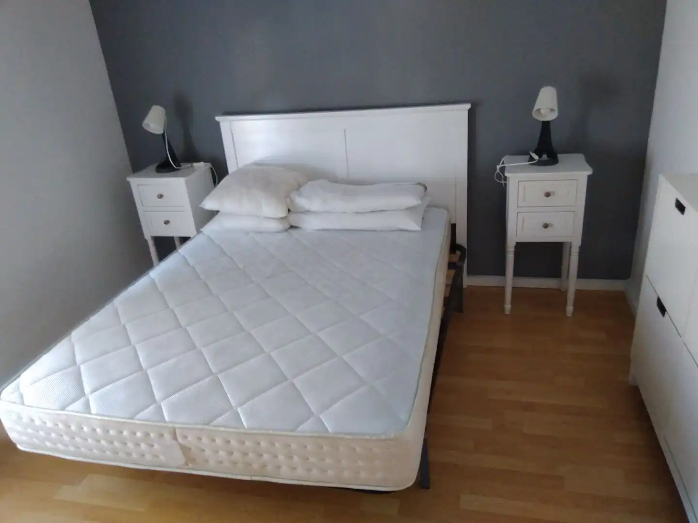 Bedroom of Flat for rent in Peñarroya-Pueblonuevo  with Air Conditioner, Heating and Parquet flooring