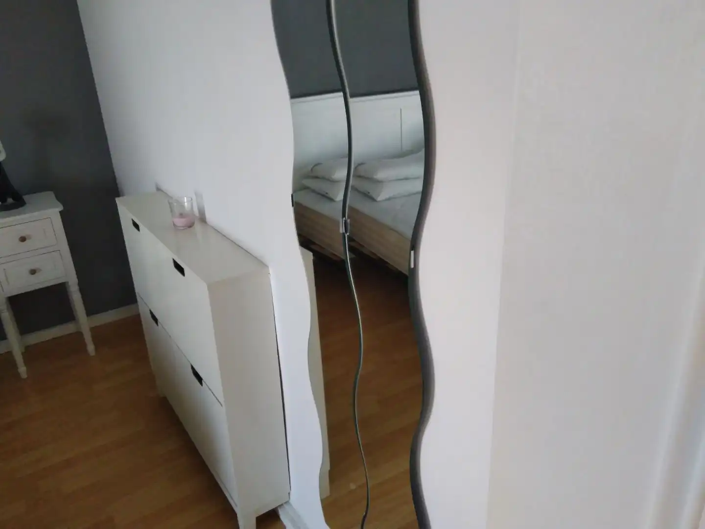 Bedroom of Flat for rent in Peñarroya-Pueblonuevo  with Air Conditioner, Heating and Parquet flooring