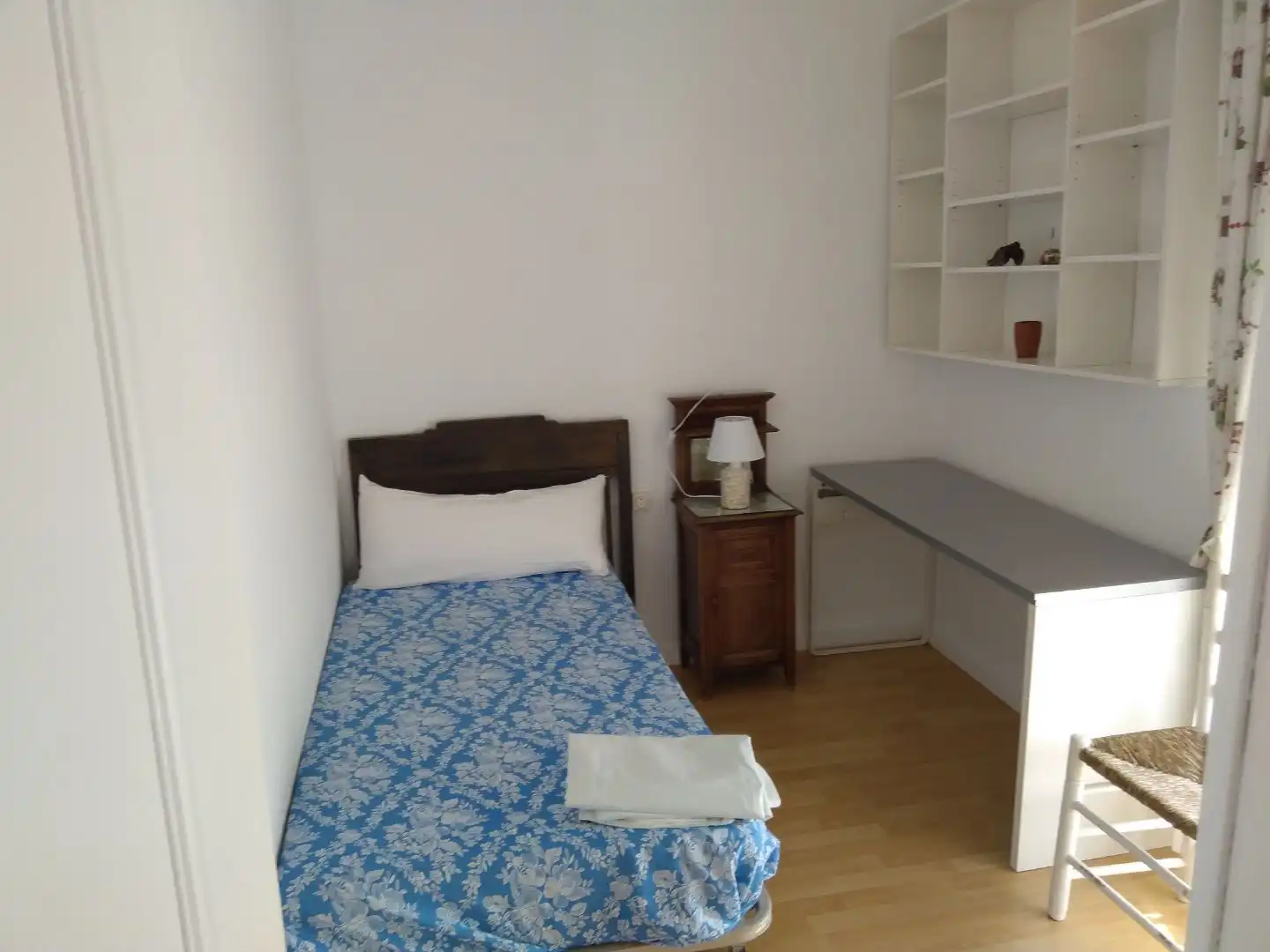 Bedroom of Flat for rent in Peñarroya-Pueblonuevo  with Air Conditioner, Heating and Parquet flooring