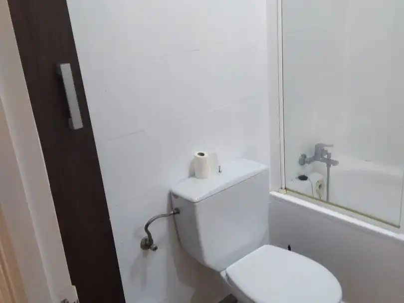 Bathroom of Flat for rent in Peñarroya-Pueblonuevo  with Air Conditioner, Heating and Parquet flooring
