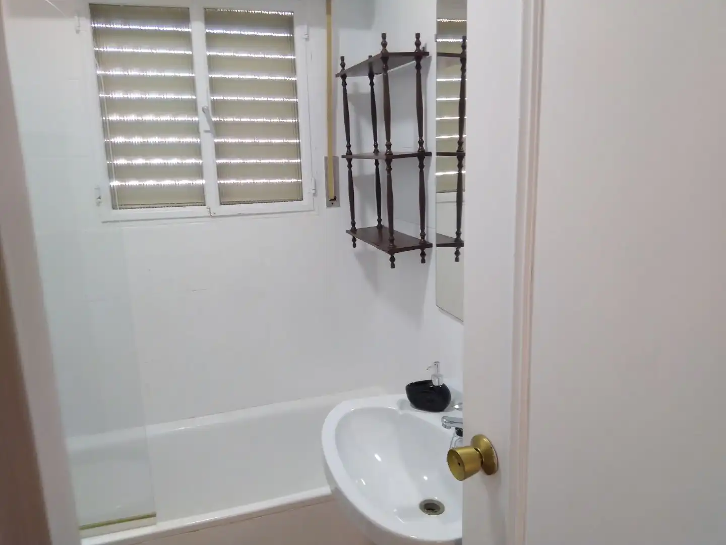 Bathroom of Flat for rent in Peñarroya-Pueblonuevo  with Air Conditioner, Heating and Parquet flooring