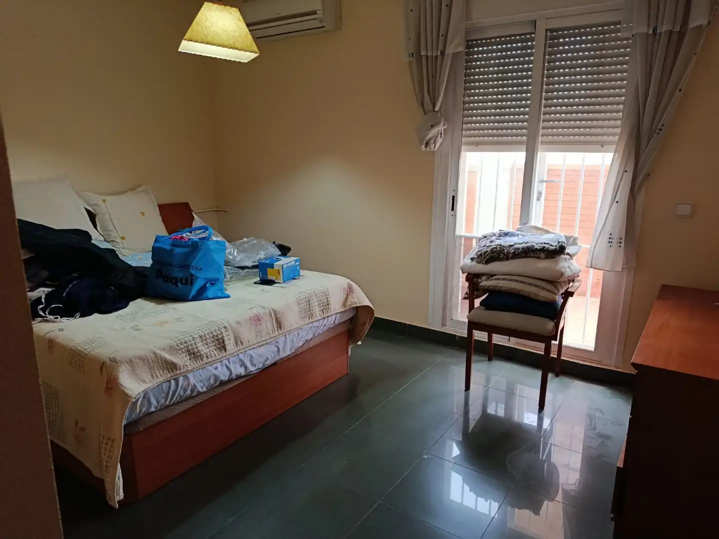 Bedroom of Attic for sale in Almería  with Air Conditioner, Heating and Parquet flooring