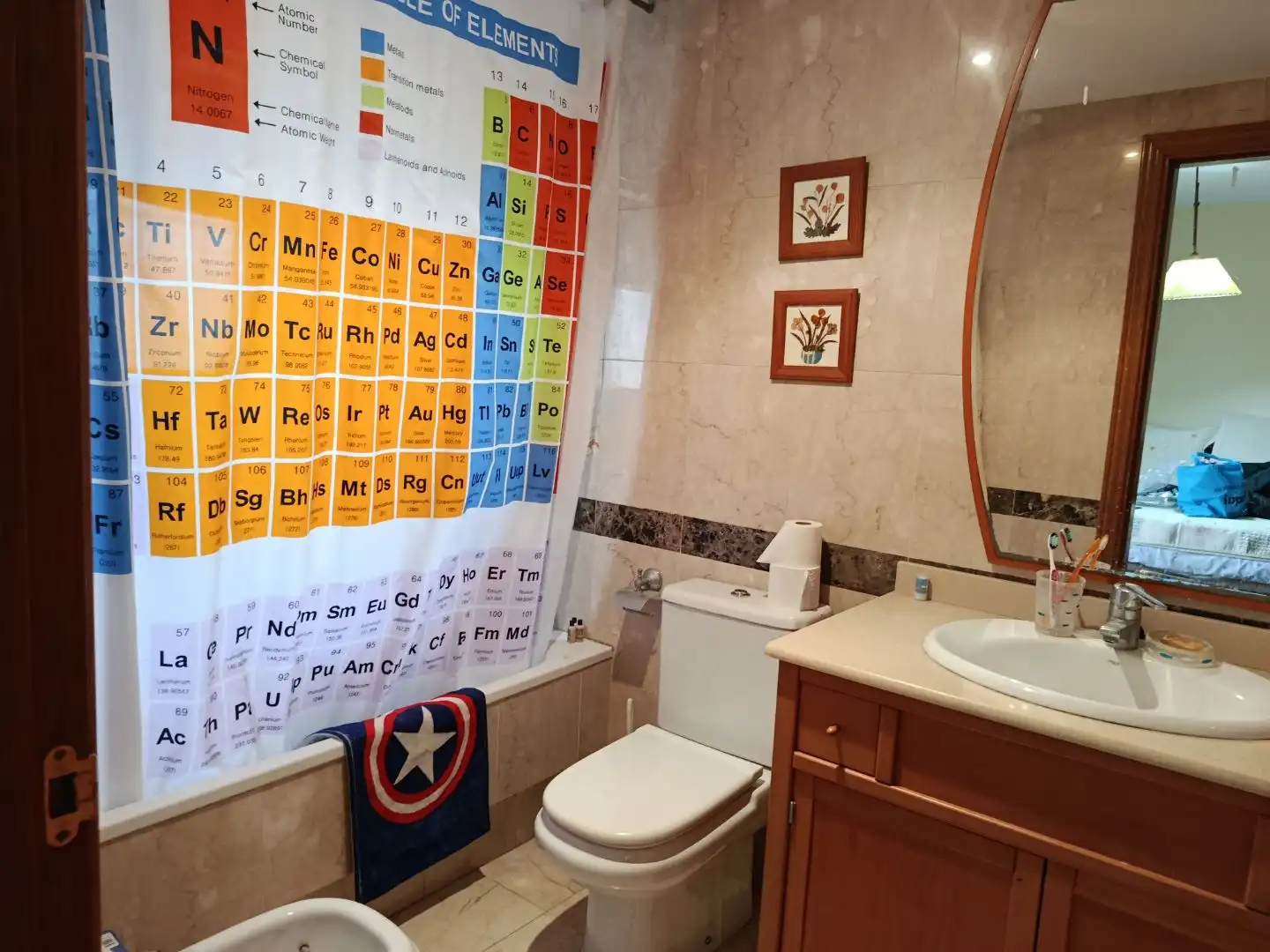Bathroom of Attic for sale in Almería  with Air Conditioner, Heating and Parquet flooring