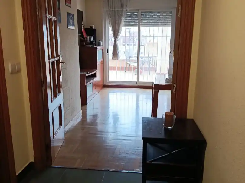 Living room of Attic for sale in Almería  with Air Conditioner, Heating and Parquet flooring