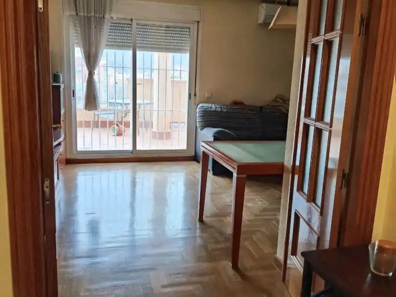 Living room of Attic for sale in Almería  with Air Conditioner, Heating and Parquet flooring