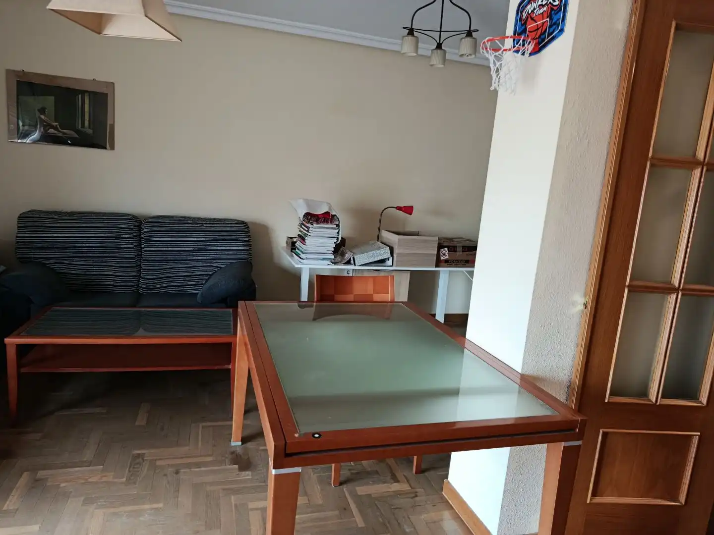 Living room of Attic for sale in Almería  with Air Conditioner, Heating and Parquet flooring