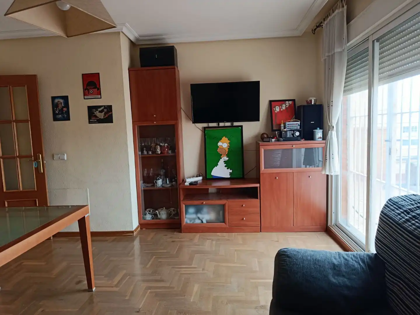 Living room of Attic for sale in Almería  with Air Conditioner, Heating and Parquet flooring