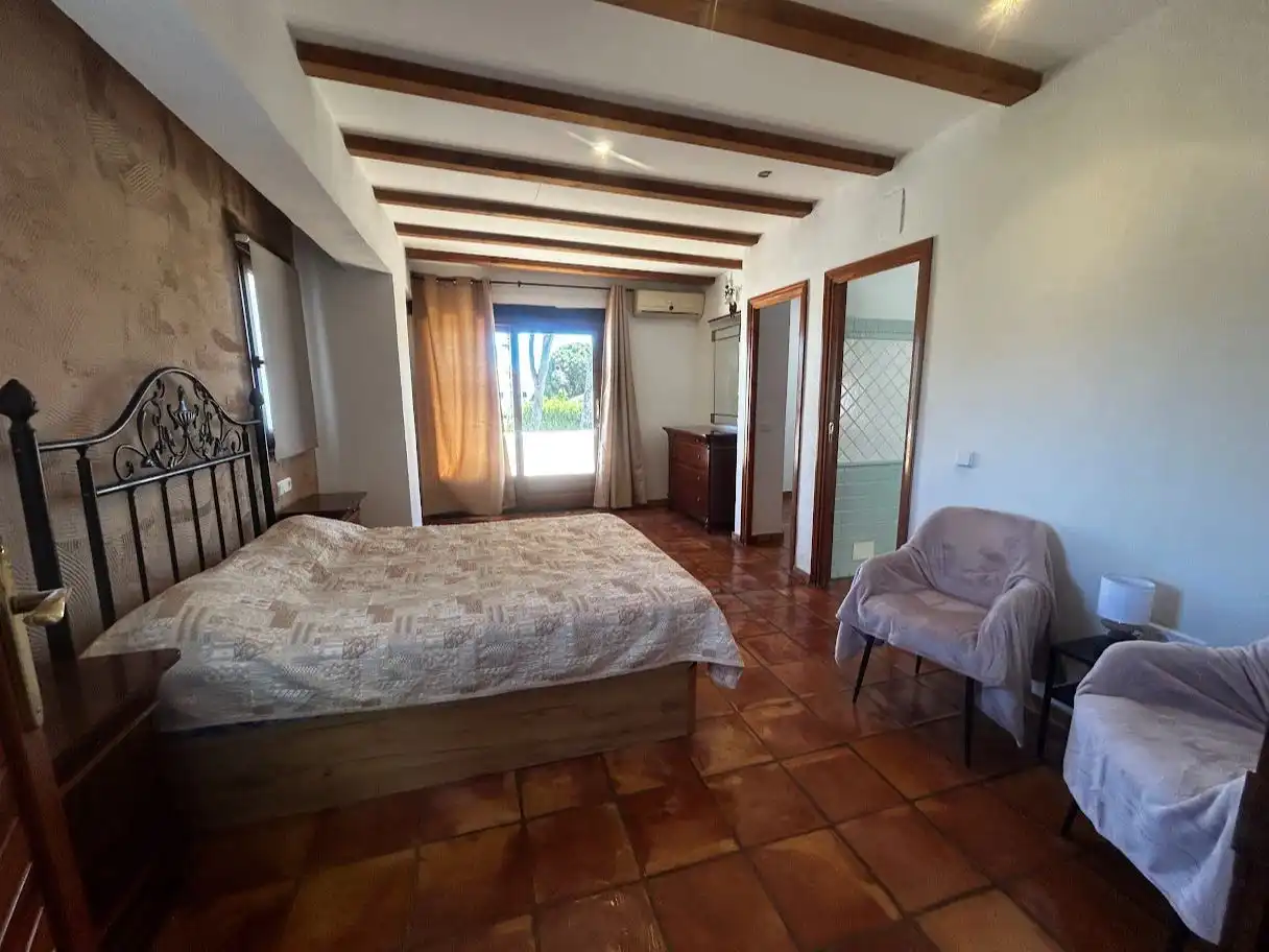 Casa o xalet de lloguer a Camino del Paellero, 32, Pinar del Advocat - Cometa Dormitori de Casa o xalet de lloguer en Moraira amb Aire condicionat, Calefacció i Jardí privat