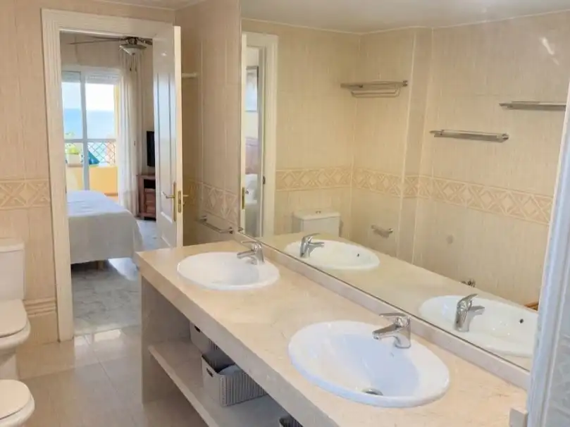 Bathroom of Flat for sale in Málaga Capital  with Terrace and Swimming Pool