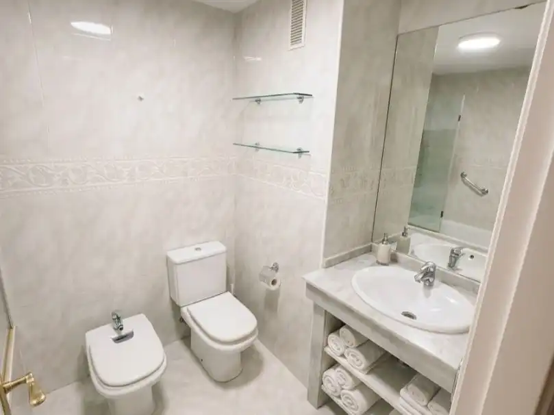 Bathroom of Flat for sale in Málaga Capital  with Terrace and Swimming Pool