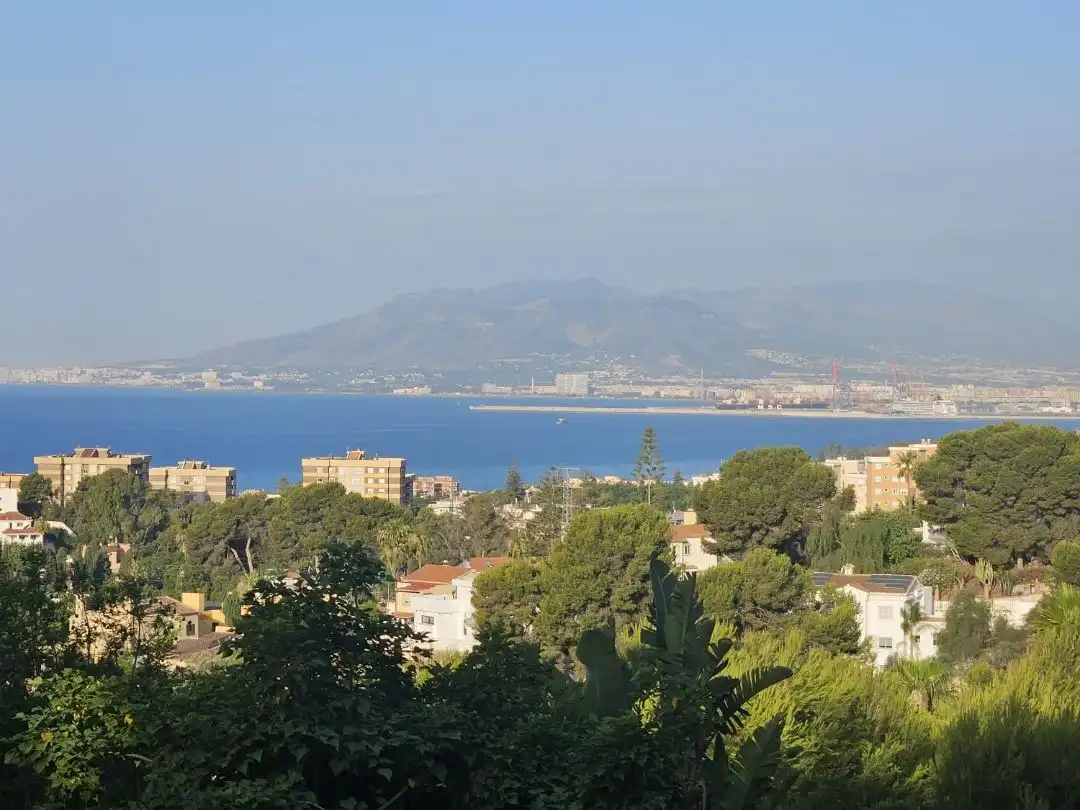 Exterior view of Flat for sale in Málaga Capital  with Terrace and Swimming Pool