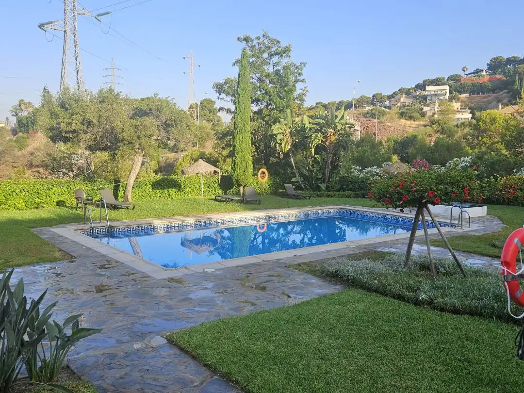 Swimming pool of Flat for sale in Málaga Capital  with Terrace and Swimming Pool