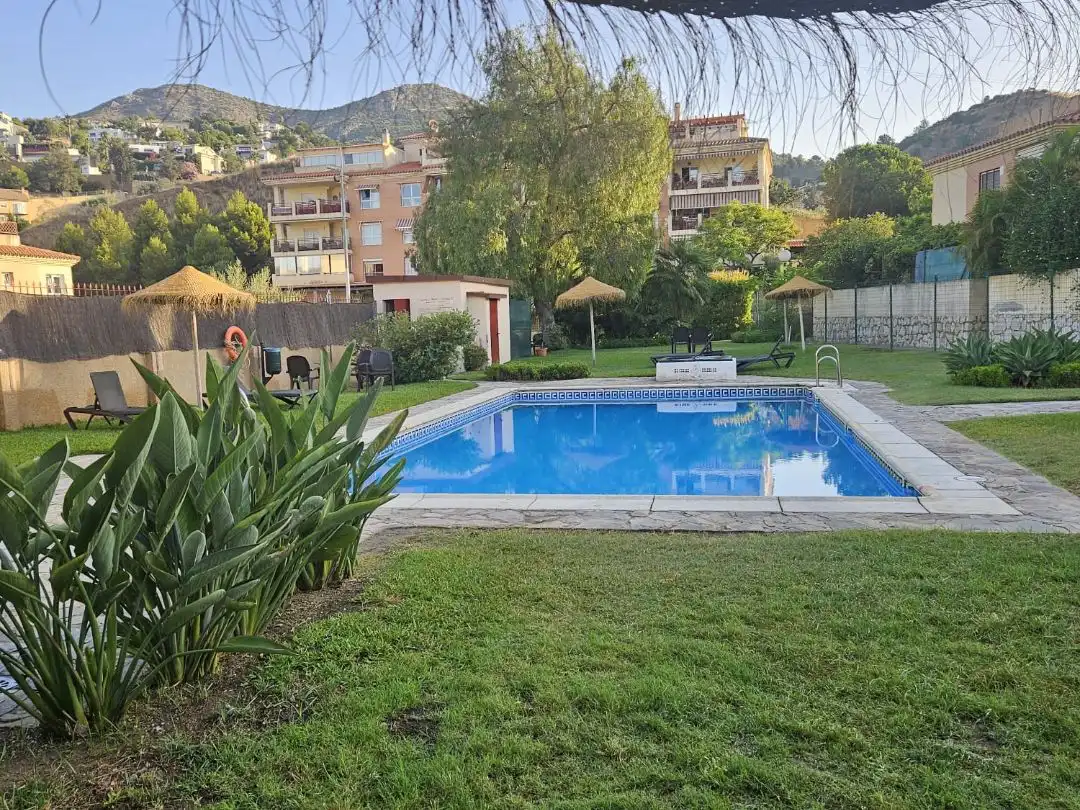 Swimming pool of Flat for sale in Málaga Capital  with Terrace and Swimming Pool