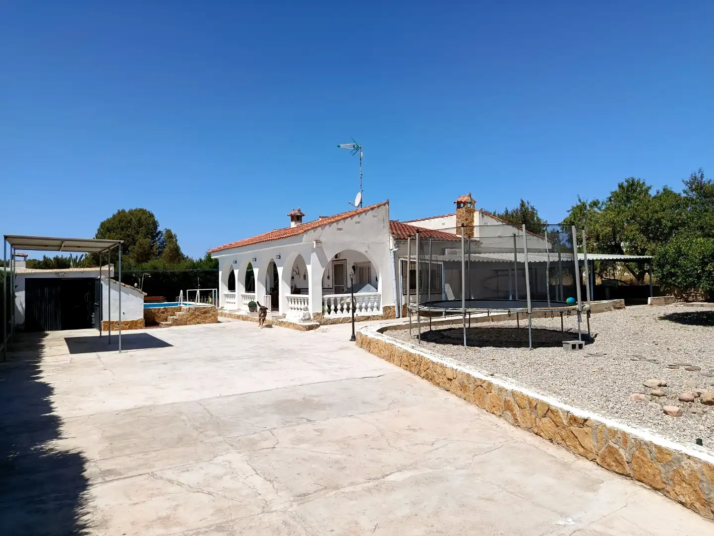 Exterior view of Houses for sale in Olocau  with Air Conditioner, Terrace and Swimming Pool