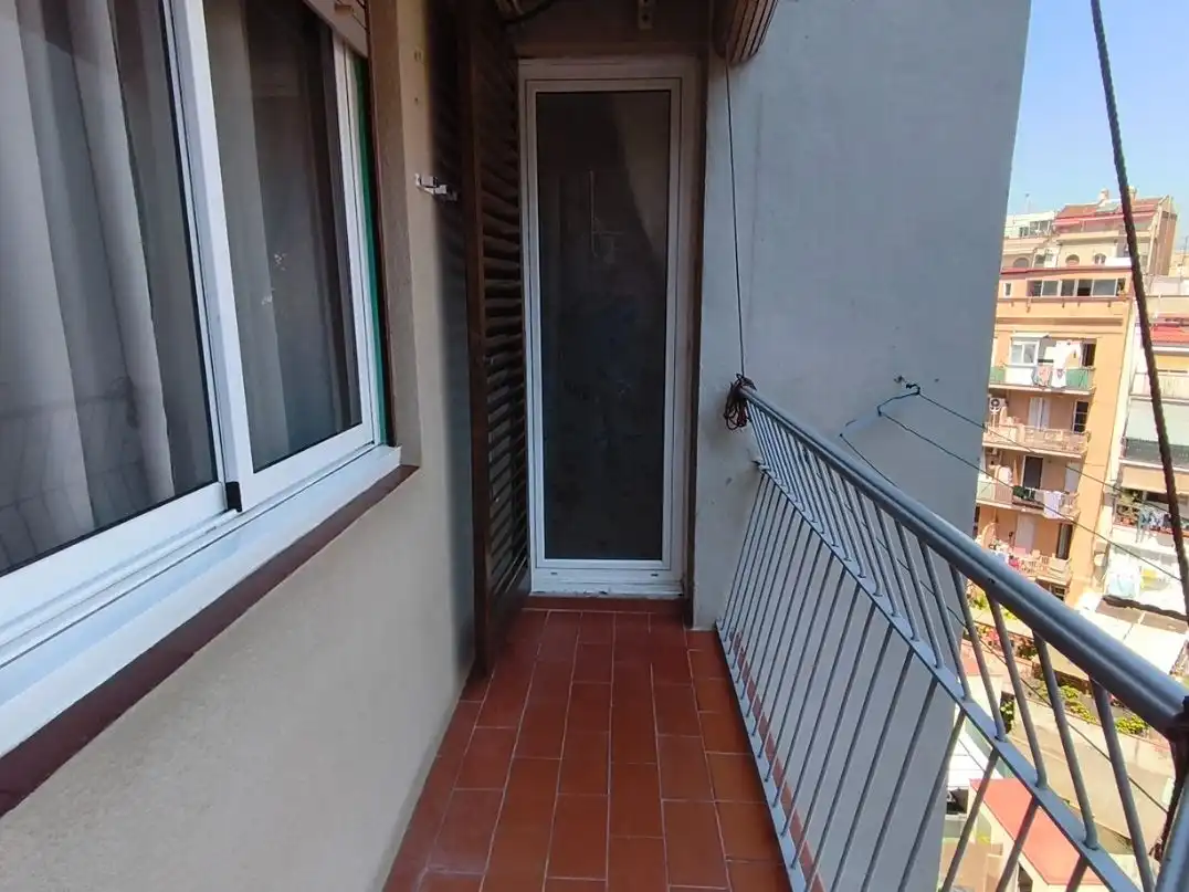 Terraza de Apartamento de alquiler en  Barcelona Capital con Aire acondicionado y Balcón