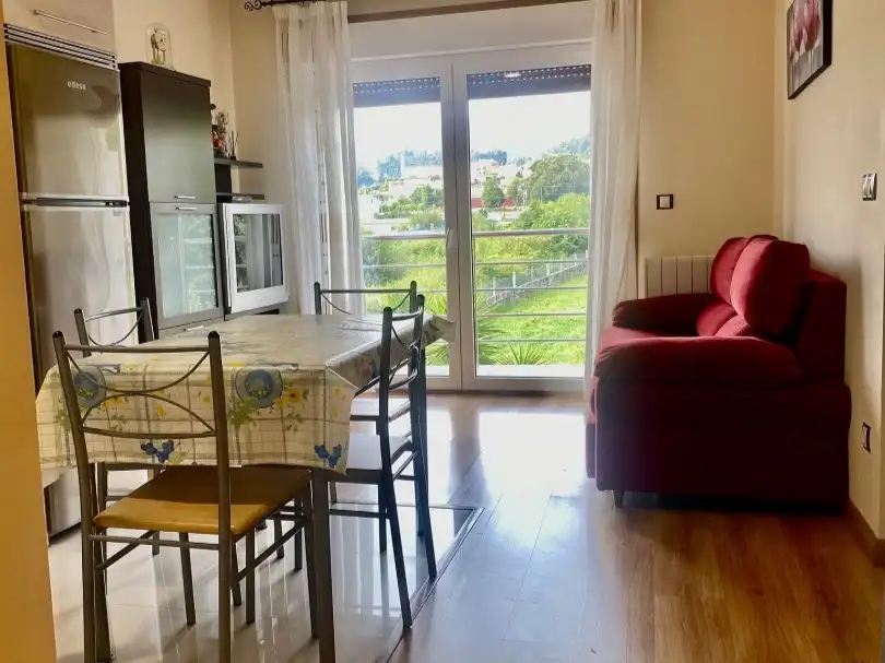 Flat for rent in Rúa Carrizo, 3, Arealonga Balcony of Flat for rent in Vilagarcía de Arousa with Heating, Parquet flooring and Furnished