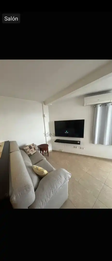 Sala de estar de Piso de alquiler en Mijas con Aire acondicionado, Calefacción y Terraza
