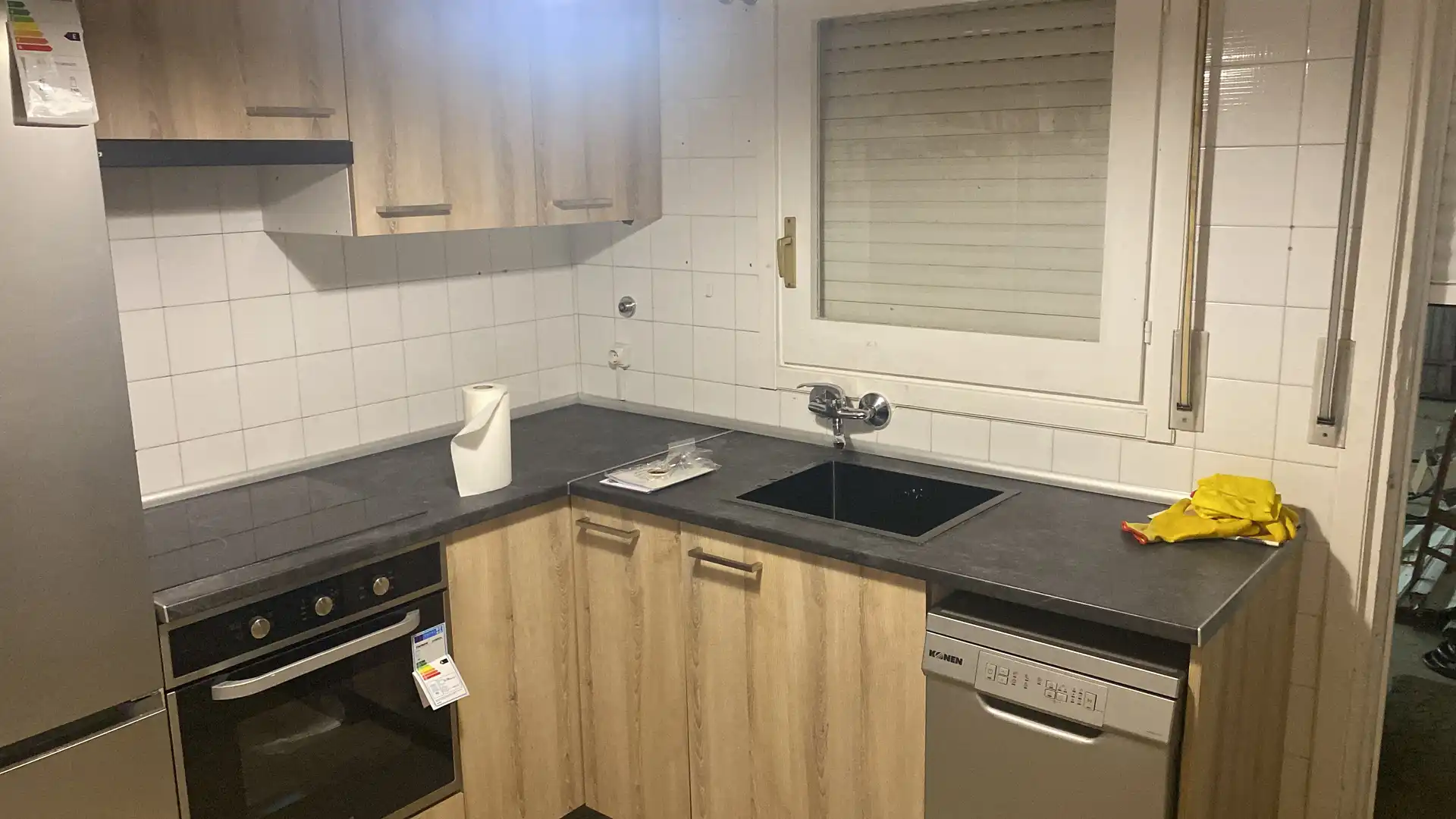 Cocina de Casa adosada de alquiler en Lanaja con Calefacción, Terraza y Trastero