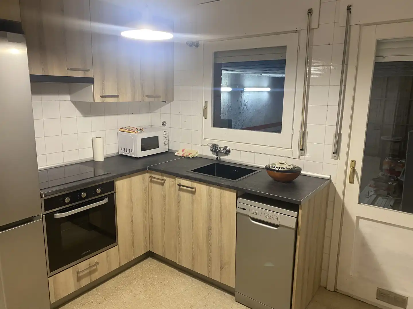 Cocina de Casa adosada de alquiler en Lanaja con Calefacción, Terraza y Trastero