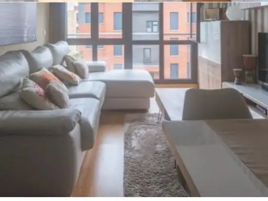 Living room of Flat for rent in Urduliz  with Heating, Parquet flooring and Storage room