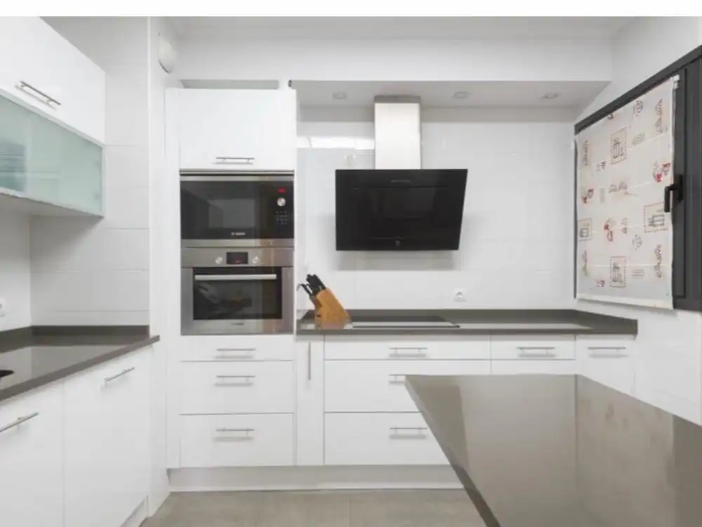 Kitchen of Flat for rent in Urduliz  with Heating, Parquet flooring and Storage room