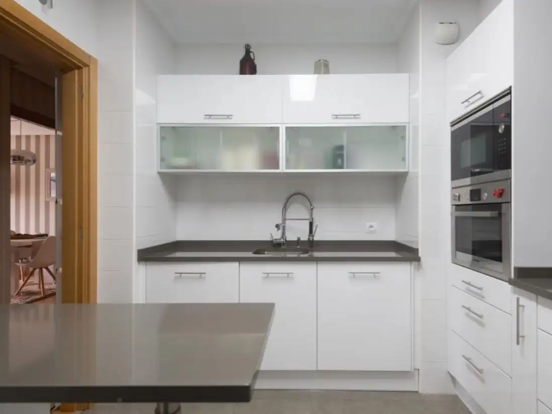 Kitchen of Flat for rent in Urduliz  with Heating, Parquet flooring and Storage room