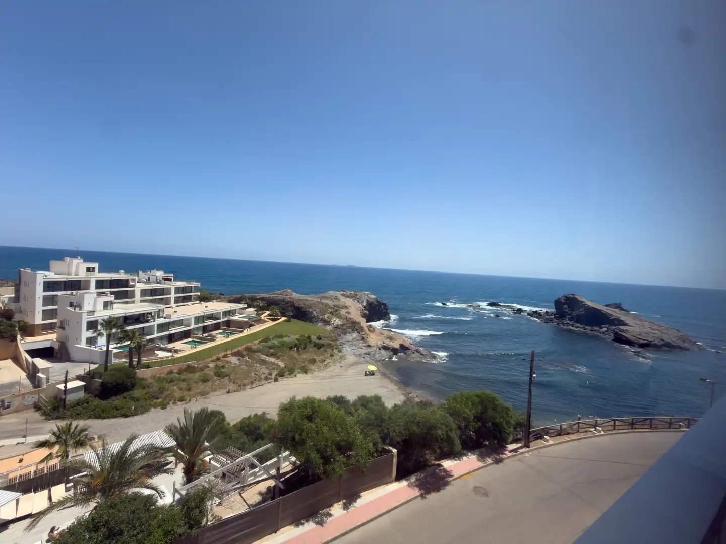 Vista exterior de Pis en venda en Cartagena amb Aire condicionat, Parquet i Terrassa