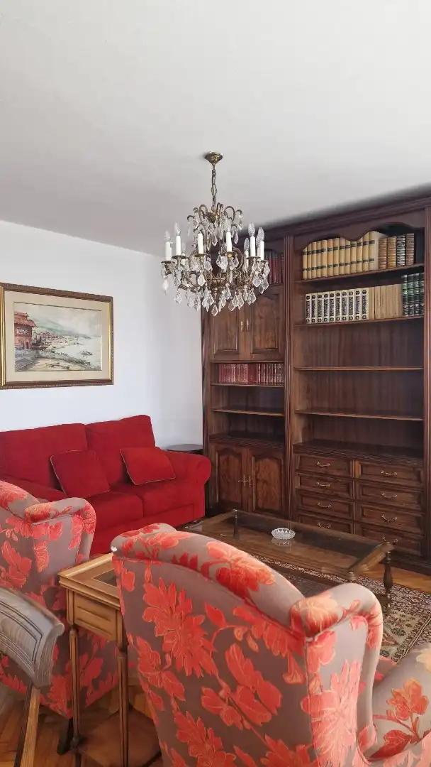 Piso de alquiler en Rúa dos Pensamentos, 4, Someso - Matogrande Sala de estar de Piso de alquiler en A Coruña Capital con Calefacción, Parquet y Amueblado