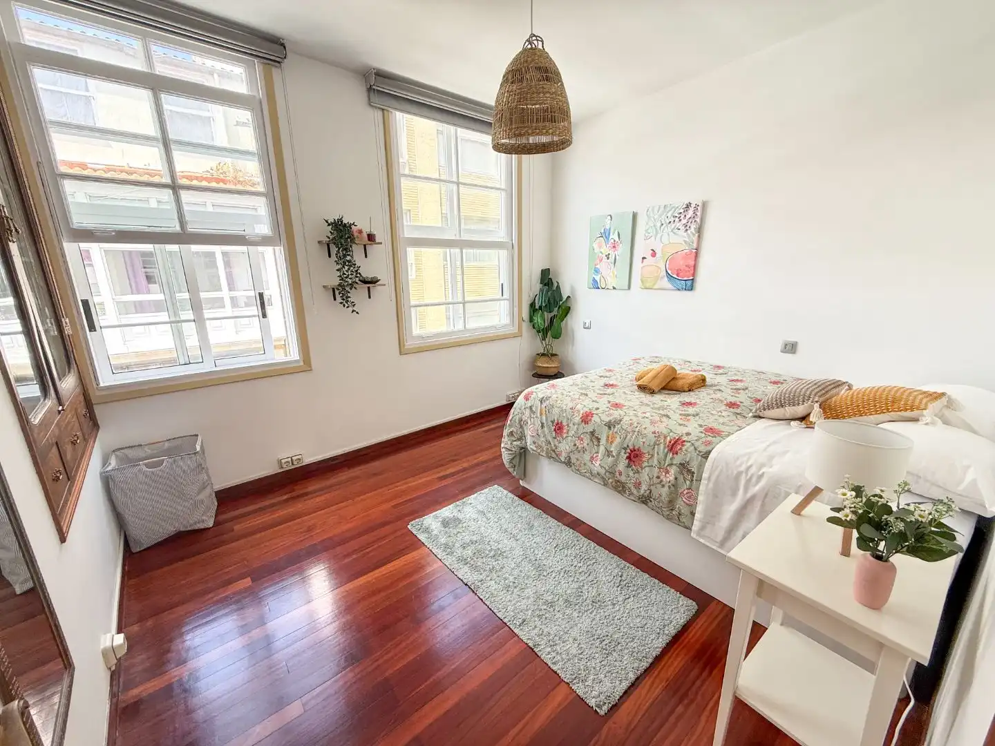 Piso de alquiler en Calle de La Coruña, 6, Centro Habitación de Piso de alquiler en Ferrol con Calefacción, Parquet y Amueblado