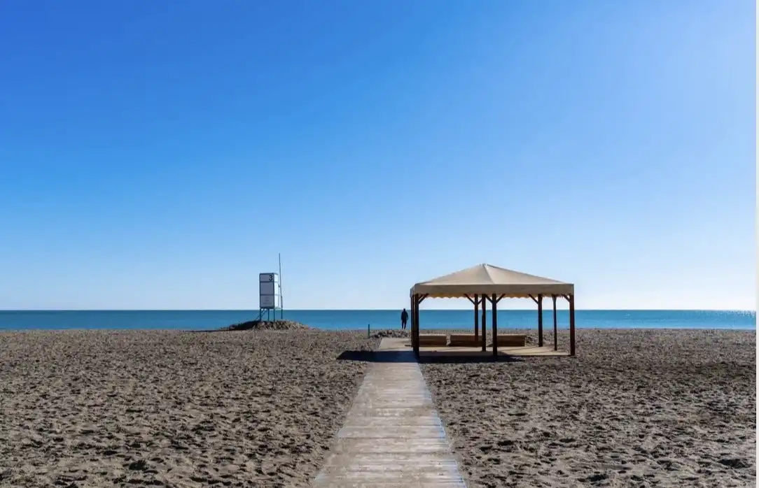 Exterior view of Flat for rent in Torremolinos  with Air Conditioner, Private garden and Terrace