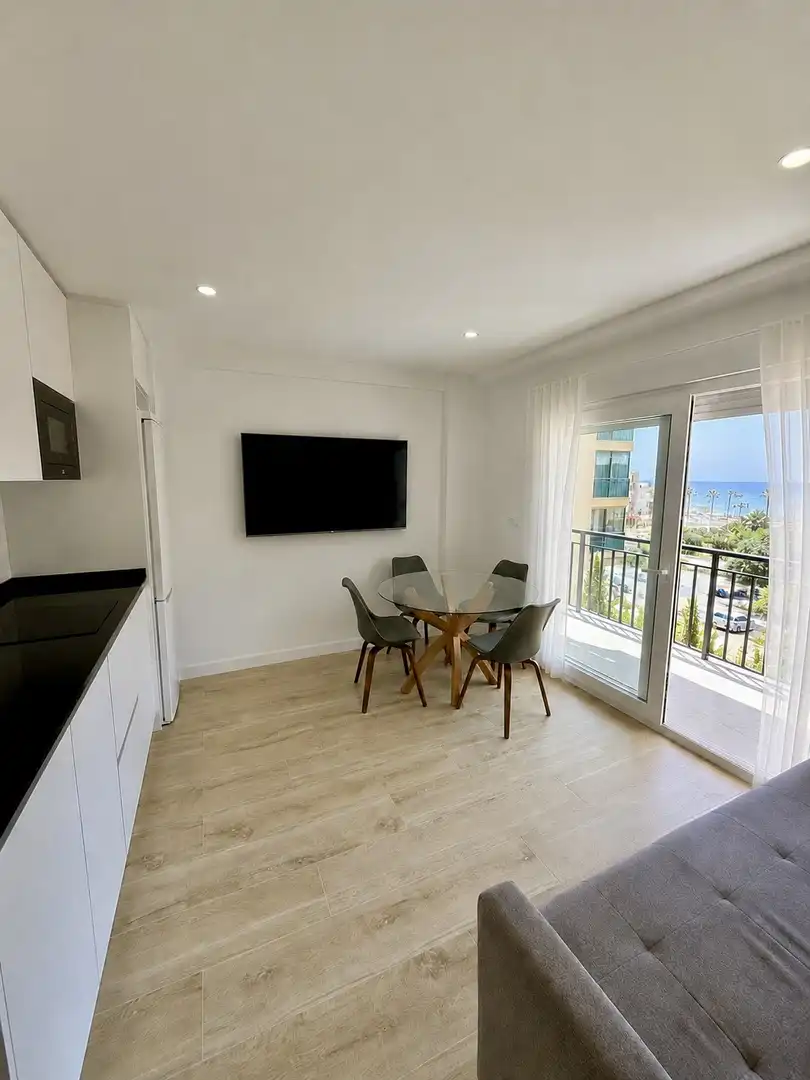 Dining room of Flat for rent in Torremolinos  with Air Conditioner, Private garden and Terrace